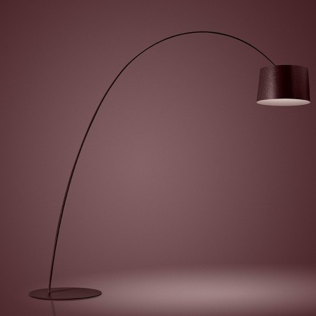 Foscarini Twiggy Lampada da Terra Burgundy Offerta