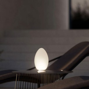 Fontana Arte Uovo Ricaricabile Lampada da Tavolo Offerta
