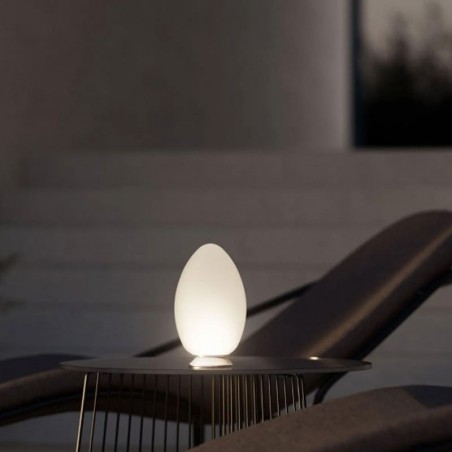 Fontana Arte Uovo Ricaricabile Lampada da Tavolo Offerta