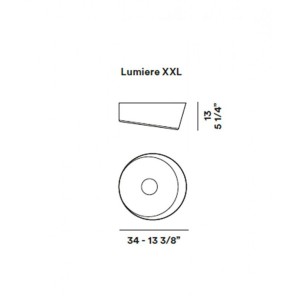 Foscarini Lumiere  XXL Lampada da Soffitto Offerta