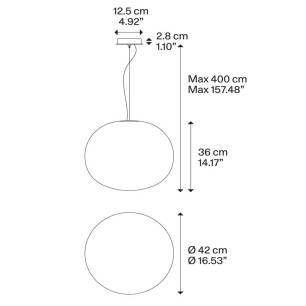 Lodes Volum 42 Lampada a Sospensione Offerta