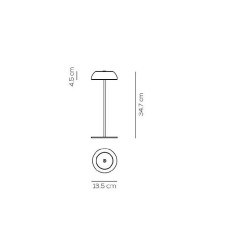 Axo Light Float Malva Lampada da Tavolo per Esterno Offerta