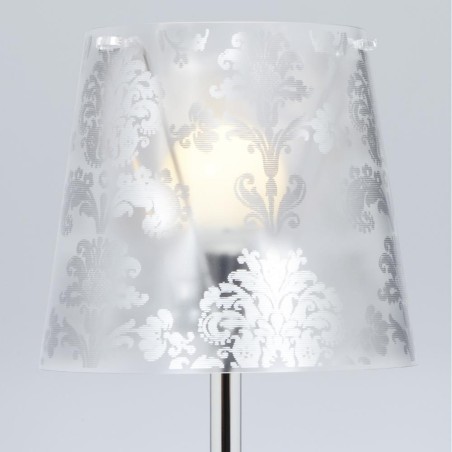 Emporium Babette Lampada da Tavolo Argento Offerta