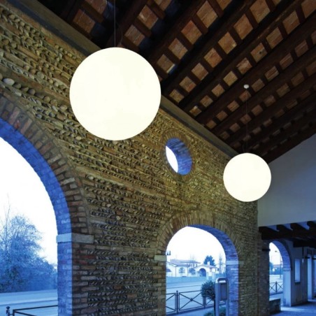 Linea Light Oh! Sfera ø 38 Lampada a Sospensione per Esterno