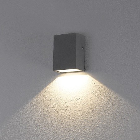 Rossini Illuminazione Borg Monoemissione Lampada da Parete per Esterno