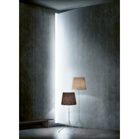 Pallucco Gilda Juta Lampada da Terra