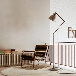 Il Fanale Loft Lampada da Terra C/Snodo