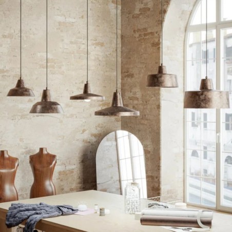 Il Fanale Officina 1 Lampada a Sospensione