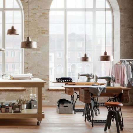 Il Fanale Officina 1 Lampada a Sospensione