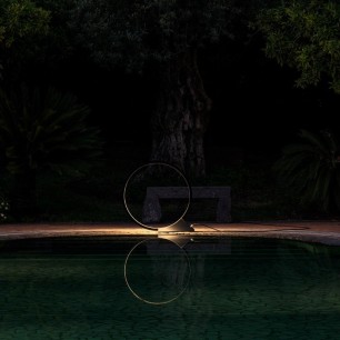 Artemide "O" Lampada da Terra/Parete/Soffitto per Esterno