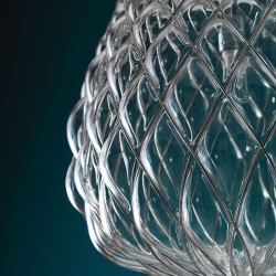 Fontana Arte Pinecone Bianco/Oro Lampada a Sospensione Offerta