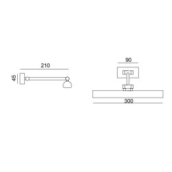 copy of Giunone 152 Wall lamp | ProfessioneLuce