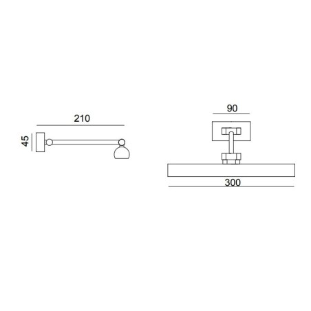 copy of Giunone 152 Wall lamp | ProfessioneLuce