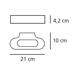 Artemide Talo LED Bianco Lampada da Parete Offerta