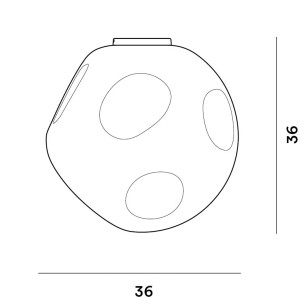 Foscarini Hoba Grande Lampada da Soffitto Offerta