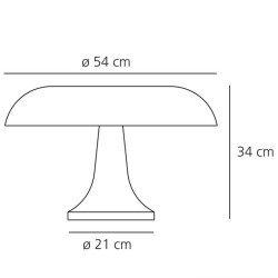 Artemide Nesso Arancio Lampada da Tavolo Offerta