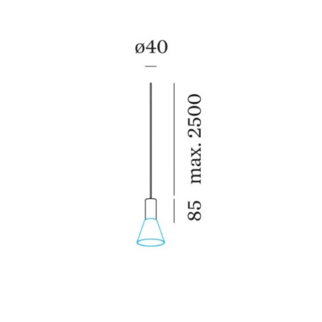 Wever & Ducrè Odrey 1.0 Oro Lampada a Sospensione Offerta