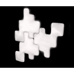 Kundalini Pixel Lampada da Parete